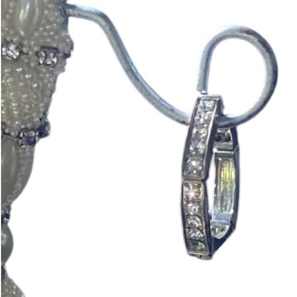 Estate (?) two rhinestone rings, Sz 10. - Picture 4 of 5